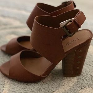 Brown Wedge Heels